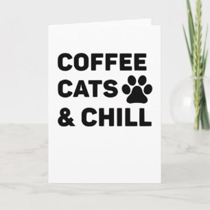 Koffie Katten & Chill Kaart