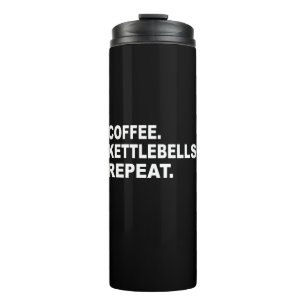 Koffie Kettlebells Herhalen Thermosbeker