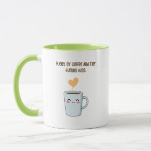 Koffie Kleine Menselijke Knuffels Onderwijsbrandst Mok