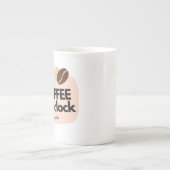 Koffie-klok Porselein Kop (Voorkant)