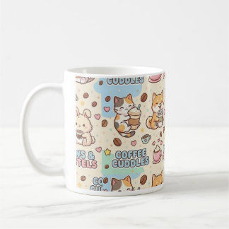 Koffie Knuffels Mooie Klassieke Mok, 11 oz Koffiem Koffiemok