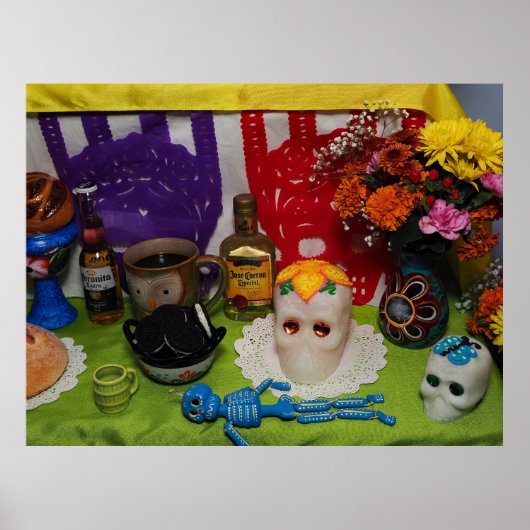 Koffie & koekjes Ofrenda Poster (Voorkant)