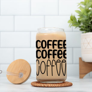 Koffie Koffie Koffie! Blikje Glas Bier