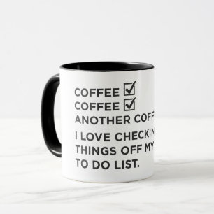 koffie, koffie, nog een koffie mok