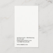 Koffie Koffiebonen Visitekaartje (Achterkant)