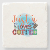 Koffie-kunst is gewoon een meisje dat van koffie h