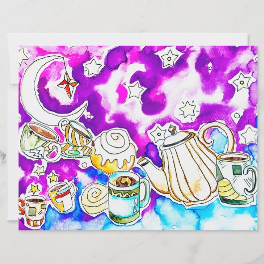 koffie kunstprint (Voorkant)