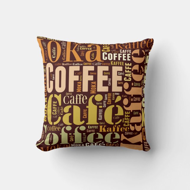 Koffie Kussen (Voorkant)
