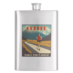 Koffie laat dit gebeuren hardlopen flacon