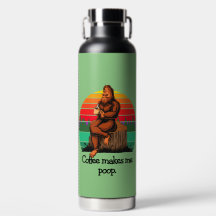 Koffie Laat Me Poepen Bigfoot Sasquatch Grappig