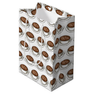 Koffie Latte Cappuccino Verjaardagsfeest Brunch Medium Cadeauzakje