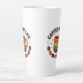 Koffie latte mok (Voorkant)