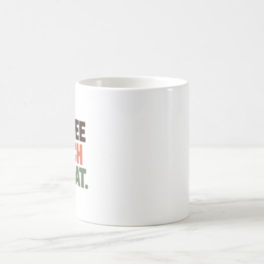 Koffie Leer Herhaal Koffiemok (Center)