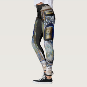 KOFFIE-Leggings met persoonlijke naam Leggings
