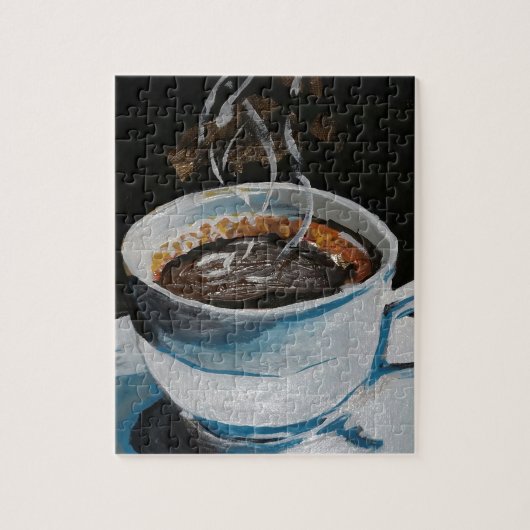 Koffie Legpuzzel (Verticaal)