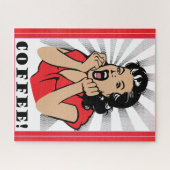 Koffie Legpuzzel (Horizontaal)