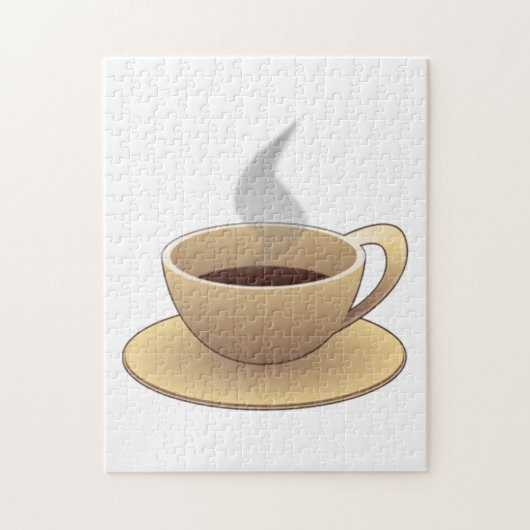Koffie Legpuzzel (Verticaal)