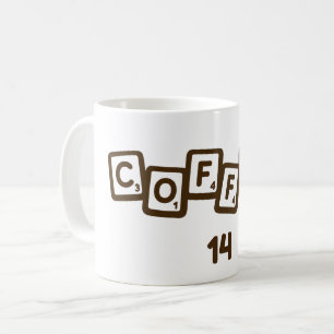 Koffie Letter Tegels Mok