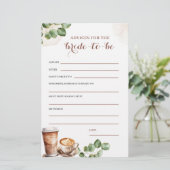 Koffie Liefde is Brouwen Advies Bruid Om Game Te Z (Staand voorkant)