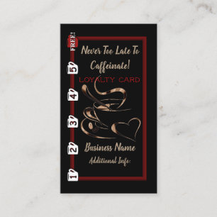 Koffie Liefde Loyaliteit Kaart 2