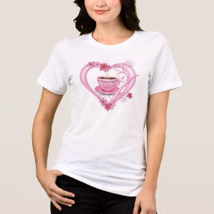 Koffie Liefhebber Tri-Blend Shirt