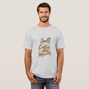 Koffie loopt elke dag t-shirt