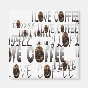 Koffie LOVE Magneet