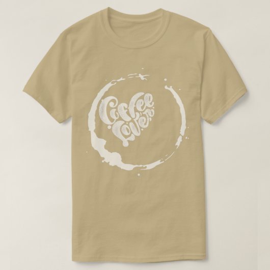Koffie Lover3 T-shirt (Design voorkant)