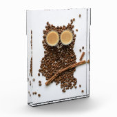 Koffie Lover Coffee Owl Fotoblokken (Links)