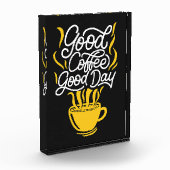 Koffie Lover Good Coffee Good Day Fotoblokken (Links)