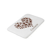 Koffie Lover Heart Thunder_Cove Badmat (Gekanteld)