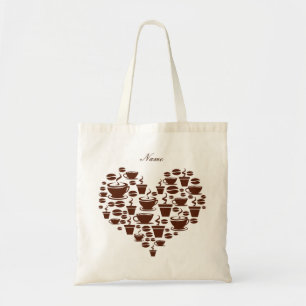 Koffie Lover Heart Thunder_Cove Tote Bag