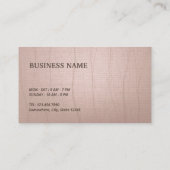 Koffie Loyalty Kaarten  Dusty Pink (Achterkant)