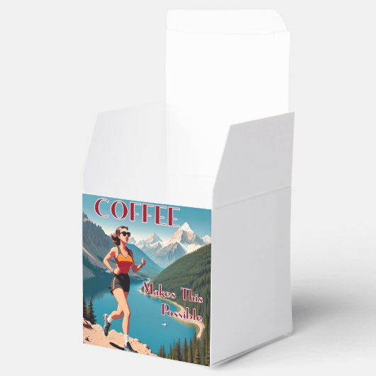 Koffie maakt dit rennen mogelijk bedankdoosjes (Geopend)