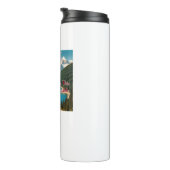 Koffie maakt dit rennen mogelijk thermosbeker (Geroteerd rechts)