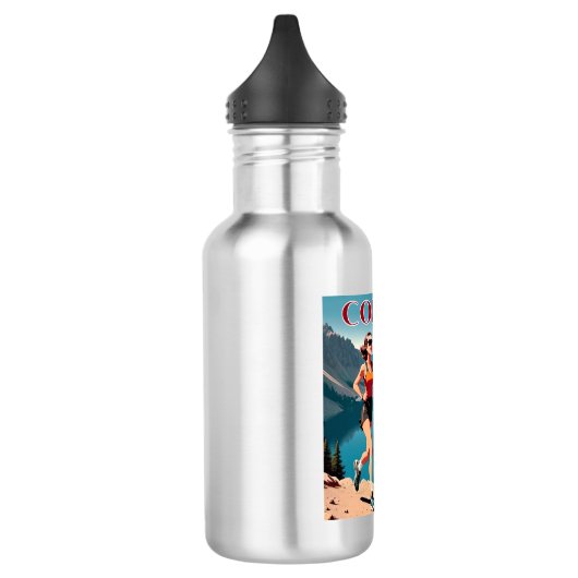 Koffie maakt dit rennen mogelijk waterfles  (Links)