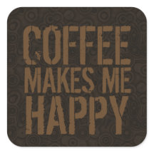 Koffie Maakt Me Gelukkig Koffieliefhebbers
