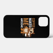 koffie maakt me geweldige Case-Mate iPhone case (Achterkant (horizontaal))