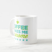 Koffie maakt me Geweldige Mokken (Voorkant links)