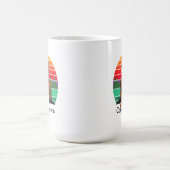 Koffie maakt me poep Bigfoot Sasquatch Funny 15oz Magische Mok (Midden)