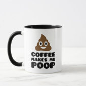 Koffie maakt me poep-Mok Mok (Links)