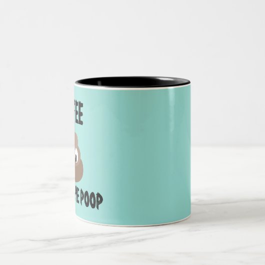 KOFFIE MAAKT ME POOP MOKKEN MOK CUP (Center)