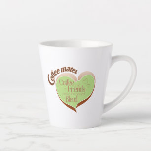 Koffie maatjes latte mok