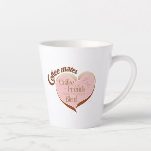 Koffie maatjes latte mok