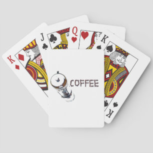 Koffie MagieGeniet, 'eerste ding 's ochtends', ' Speelkaarten