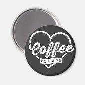 KOFFIE MAGNEET (Voorkant / Achterkant)