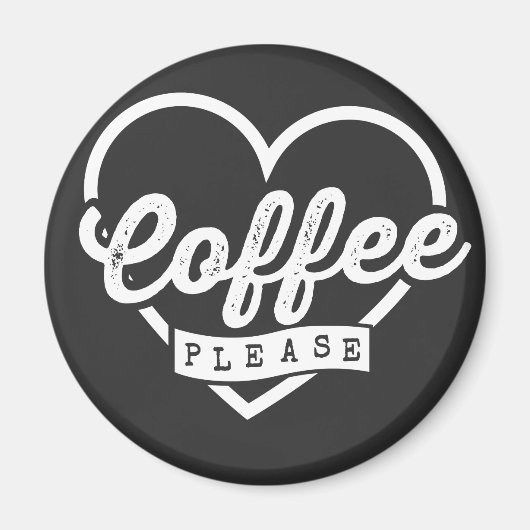 KOFFIE MAGNEET (Voorkant)