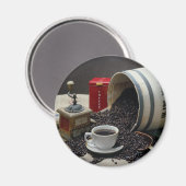 Koffie Magneet (Voorkant / Achterkant)