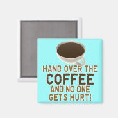 Koffie Magneet (Voorkant / Achterkant)