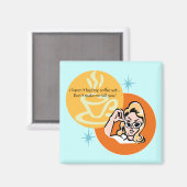 Koffie Magnet Magneet (Voorkant / Achterkant)